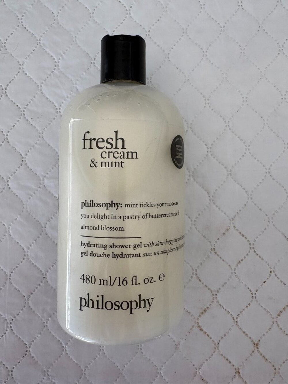 NEW Philosophy Fresh Cream & Mint Shower Gel